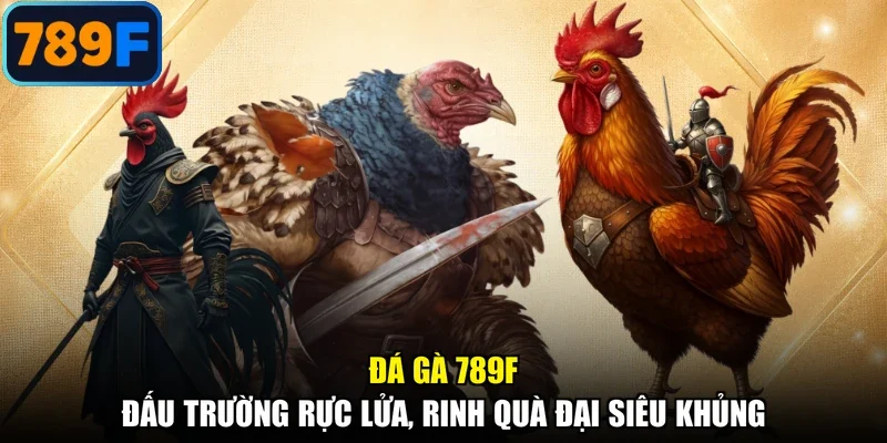 Đá Gà 789F - Đấu Trường Rực Lửa, Rinh Quà Đại Siêu Khủng