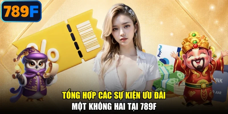 Tổng hợp các sự kiện ưu đãi một không hai tại 789F
